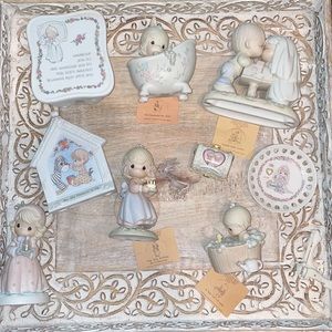 PRECIOUS MOMENTS 9 piece bundle